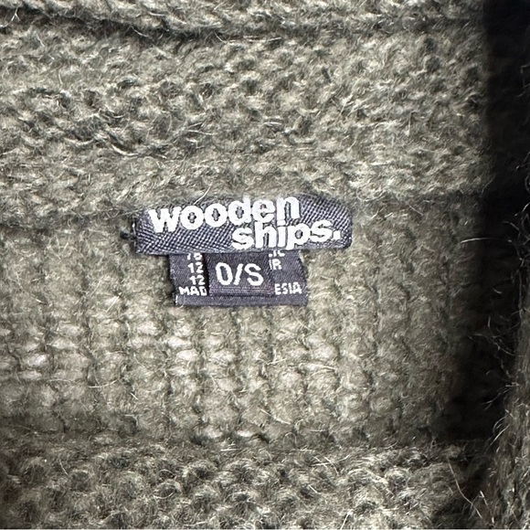 Wooden Ships Poncho Sweater - Picture 3 of 6